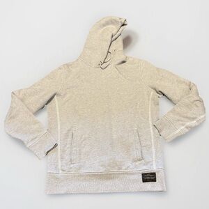 Levi’s Gray Hoodie Women’s Small Pocket Cozy Pullover Grunge Sweatshirt